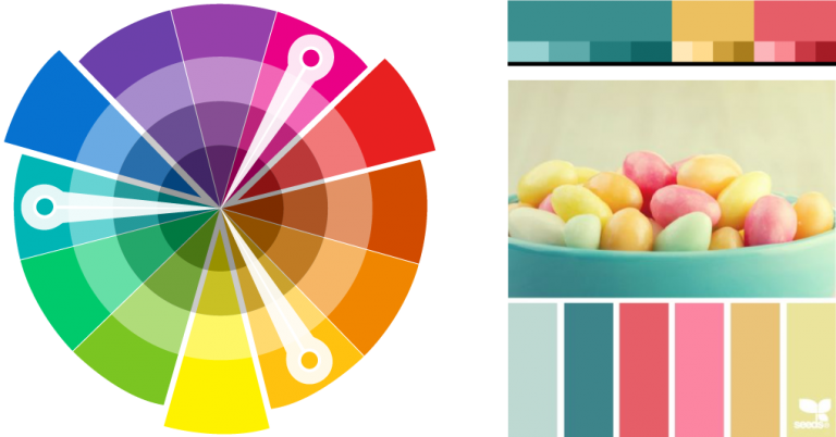 design color wheel color harmonies