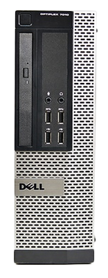 front panel of Dell OptiPlex 7010