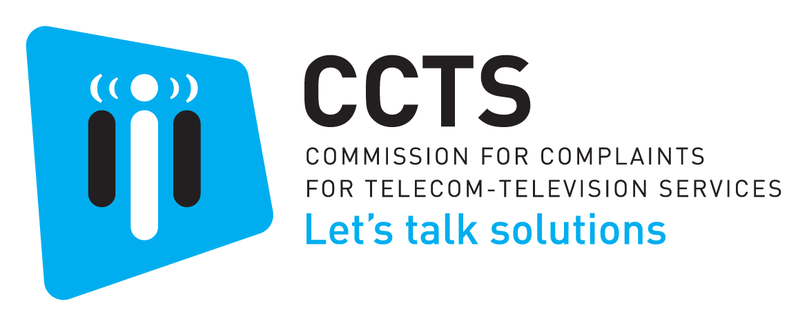 Commission for Complaints for Telecom-television Services logo