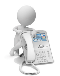 Hosted PBX phone